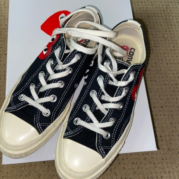 COMME DES GARÇONS black converse